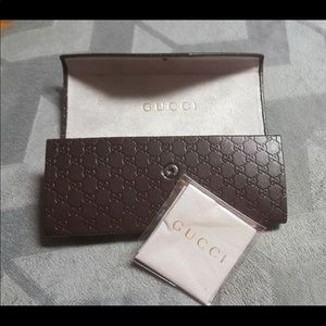 Authentic Gucci Eyeglass Case